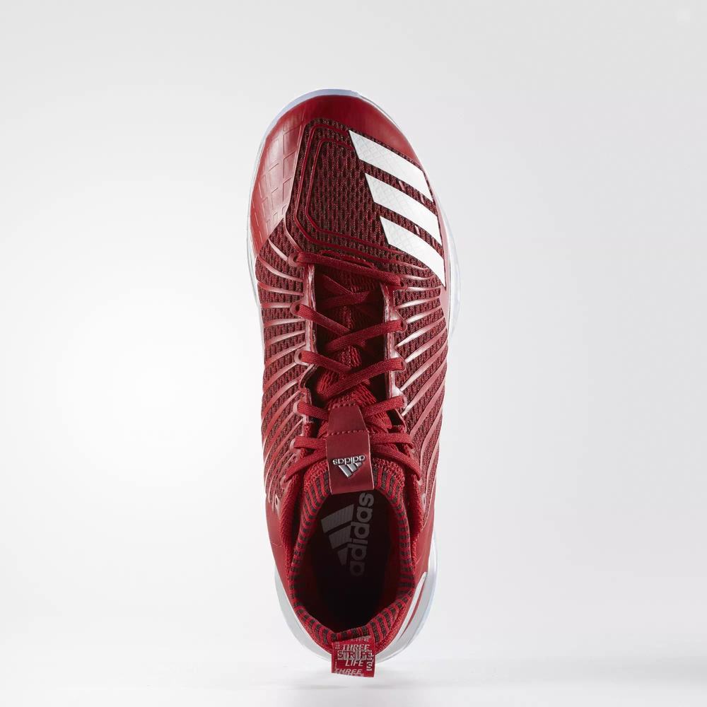 Adidas Icon Trainer Tenis De Beisbol Rojos Para Hombre (MX-18619)